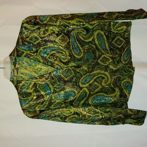 Vintage Paisley Blouse by Malbec